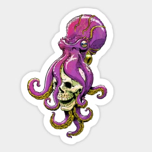 Octoskull Sticker